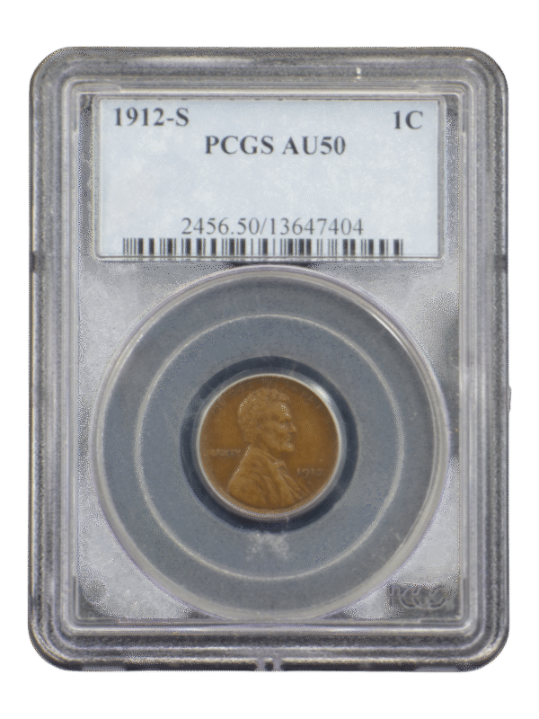 1912-S PCGS AU50