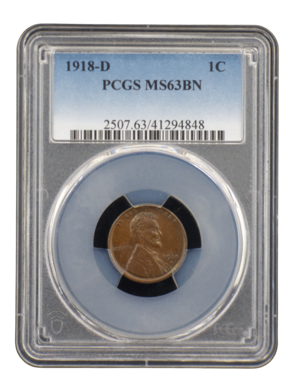 1918-D PCGS MS63